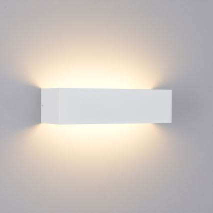 Brilagi - Aplică LED de exterior DONNANI, 12W, 230V, 30 cm, alb, IP44