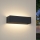Brilagi - Aplica LED de exterior DONNANI, 12W, 230V, 30 cm, negru, IP44