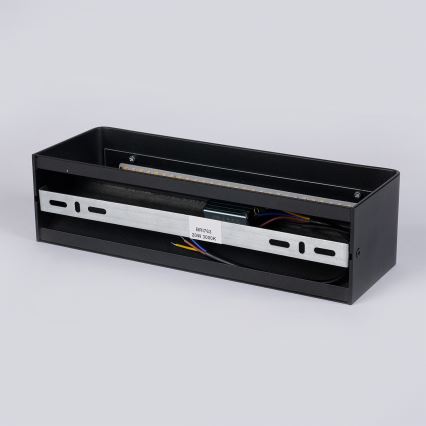 Brilagi - Aplica LED de exterior DONNANI, 12W, 230V, 30 cm, negru, IP44