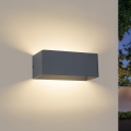 Brilagi - Aplică LED de exterior DONNANI, 7W, 230V, 20 cm, antracit, IP44