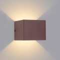Brilagi - Aplică LED de exterior DONNANI LED/5W/230V 10 cm maro IP44