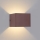Brilagi - Aplică LED de exterior DONNANI LED/5W/230V 10 cm maro IP44