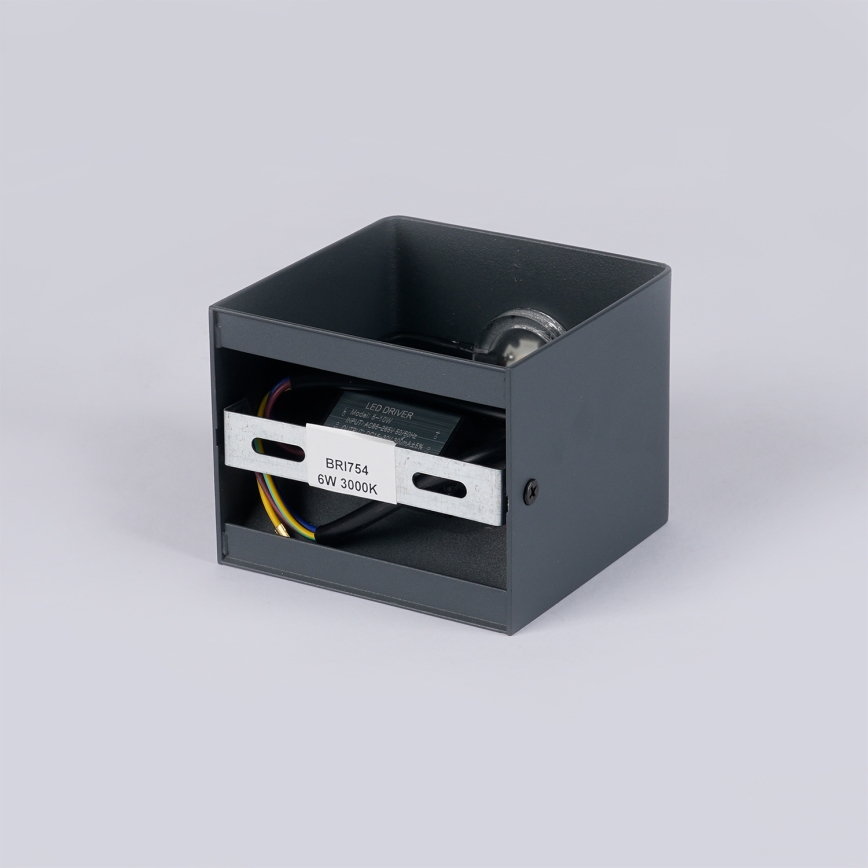 Brilagi - Aplică LED de exterior DONNANI LED/5W/230V antracit IP44
