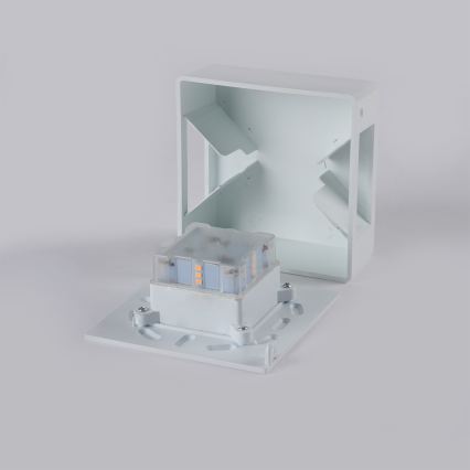 Brilagi - Aplică LED de exterior DOUBLERAY LED/6W/230V albă IP54