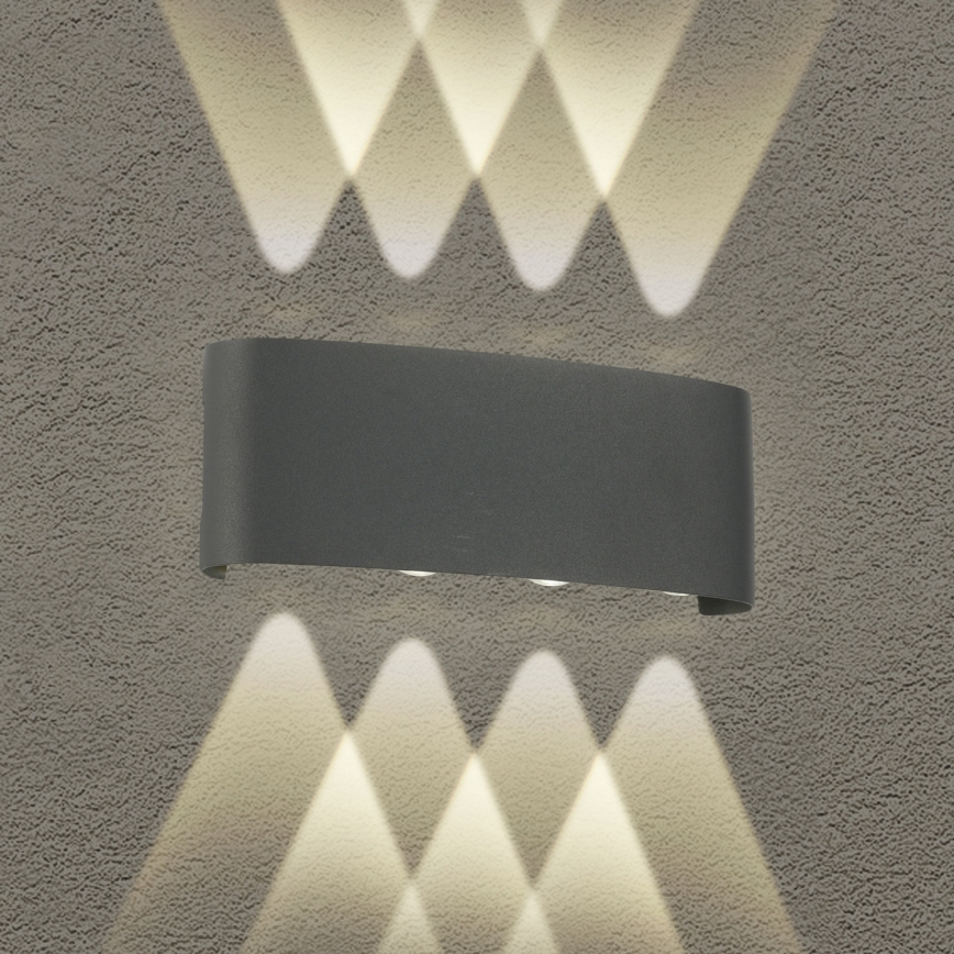 Brilagi - Aplică LED de exterior FLAREBOX LED/8W/230V antracit IP65