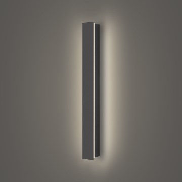 Brilagi - Aplică LED de exterior LINEAR, 12W, 230V, 4000K, IP65, 50 cm, antracit, CRI 90