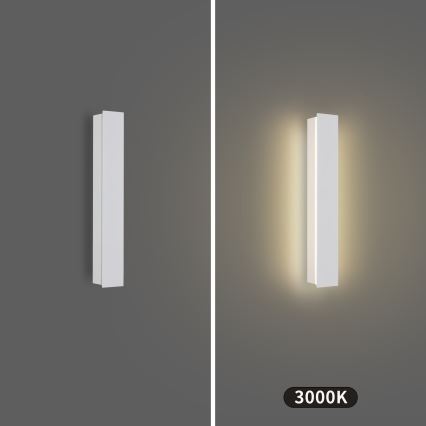 Brilagi - Aplica LED de exterior LINEAR LED/8W/230V 3000K IP65 30 cm alb CRI 90