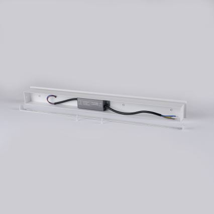 Brilagi - Aplica LED de exterior LINEAR LED/8W/230V 3000K IP65 30 cm alb CRI 90