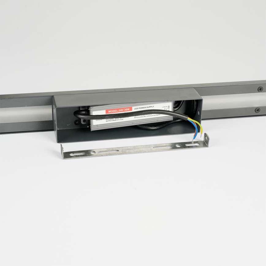 Brilagi - Aplica de perete LED LINEO, 24W/230V, 3000K, IP65, 100 cm, antracit, CRI 90