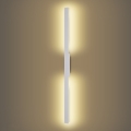Brilagi - Aplica LED de exterior LUNA, 24W, 230V, 3000K, IP65, 100 cm, alb, CRI 90