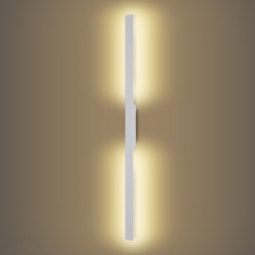 Brilagi - Aplica LED de exterior LUNA, 24W, 230V, 3000K, IP65, 100 cm, alb, CRI 90