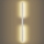 Brilagi - Aplica LED de exterior LUNA, 24W, 230V, 3000K, IP65, 100 cm, alb, CRI 90