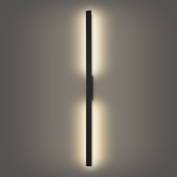Brilagi - Aplică LED de exterior LUNA, 30W, 230V, 4000K, IP65, 150 cm, negru, CRI 90