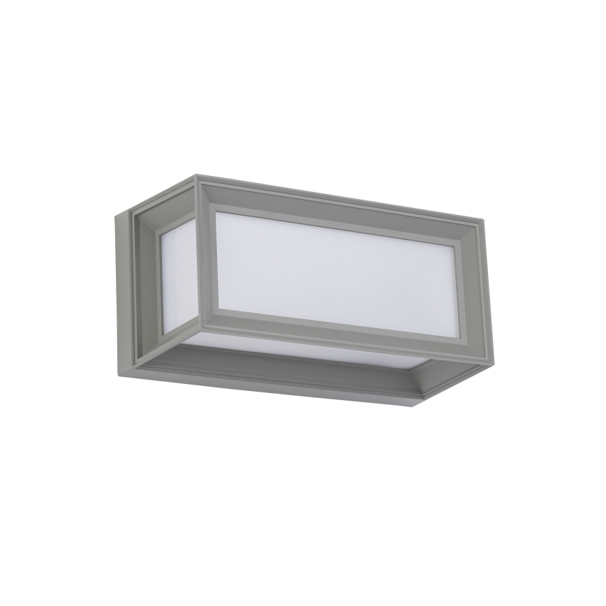 Brilagi - Aplica LED de exterior PARKER LED/12W/230V gri IP44