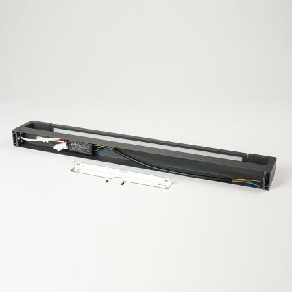 Brilagi - Aplica de perete exterior LED AQUA LINE, 18W, 230V, 60 cm, IP44, antracit, CRI 90