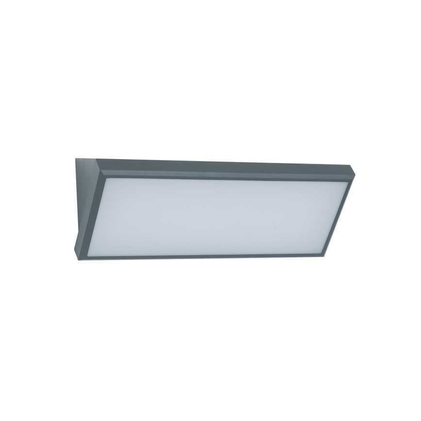 Brilagi - Aplică LED de perete pentru exterior cu senzor TRIANGLE, 42W/230V, 45 cm, antracit, IP65