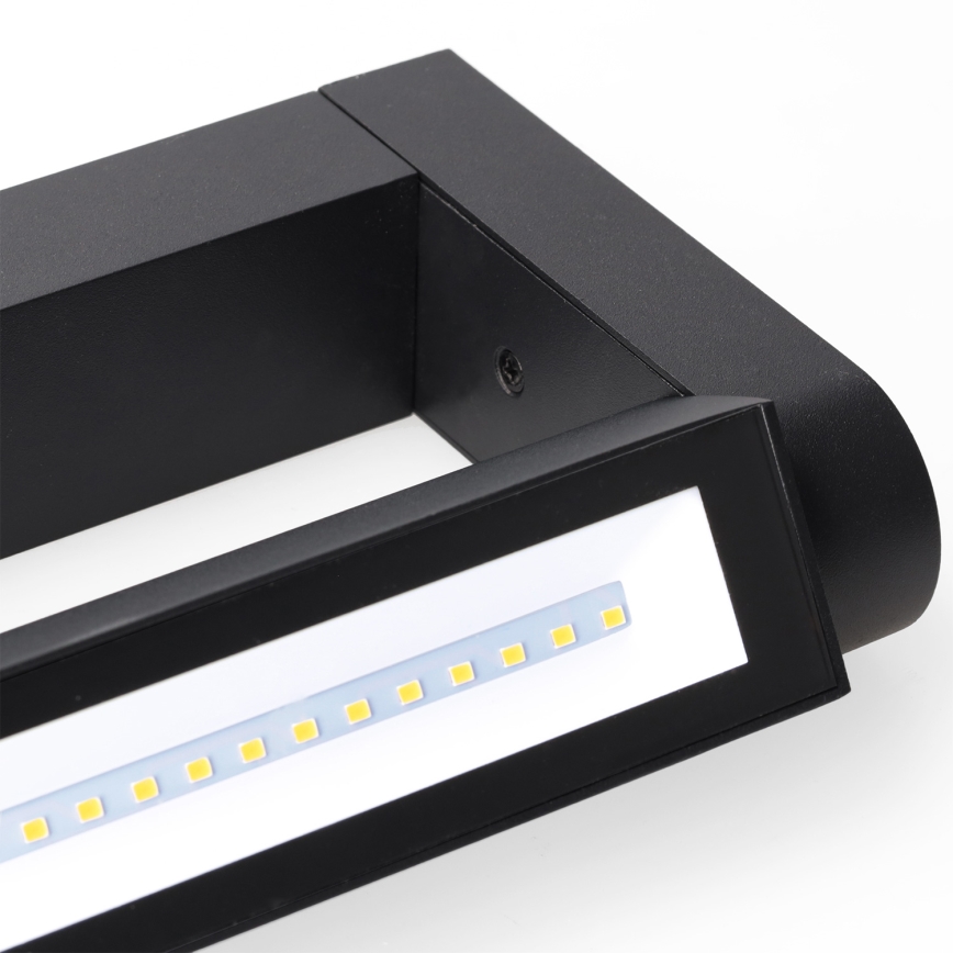 BRILAGI - Aplica LED de exterior pentru fațadă SALERNO LED/12W/230V 35,5 cm neagră IP65