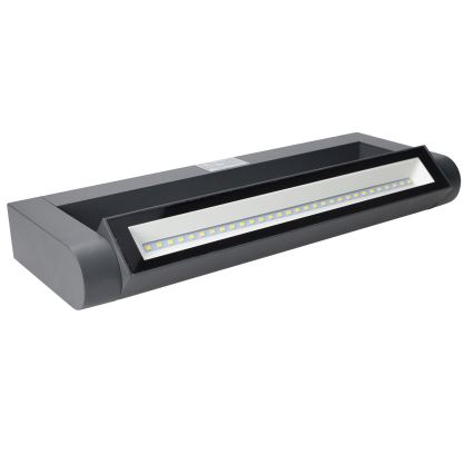 Brilagi - Aplică LED de exterior SALERNO LED/12W/230V 35,5 cm antracit IP65