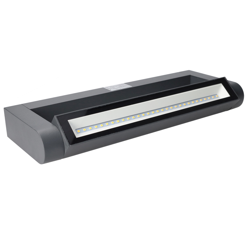 Brilagi - Aplică LED de exterior SALERNO LED/12W/230V 35,5 cm antracit IP65