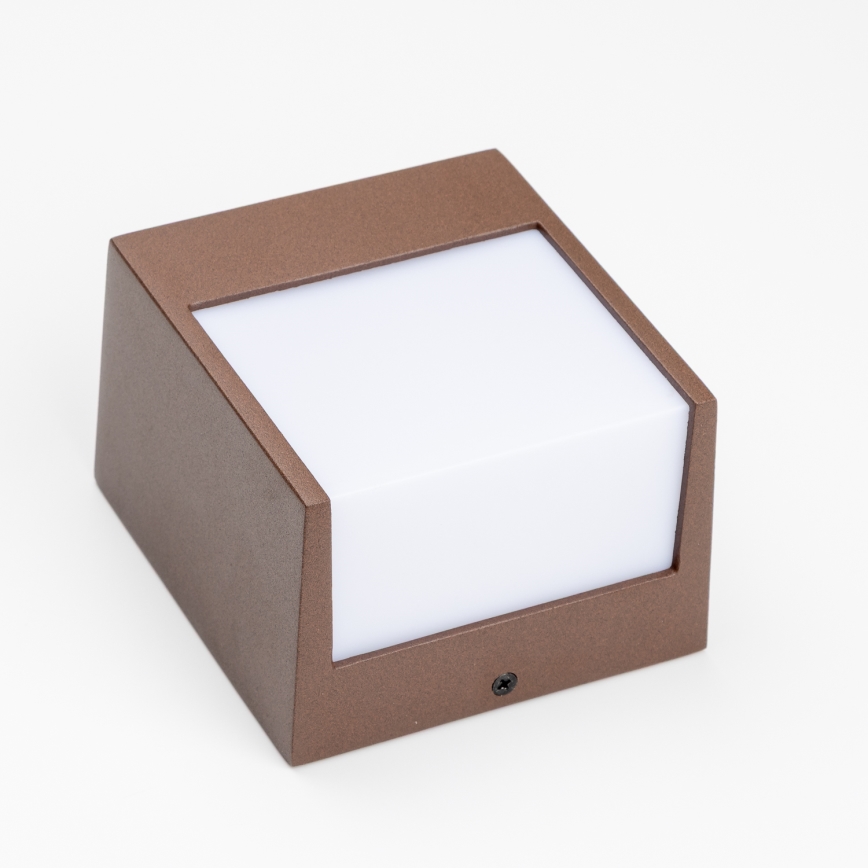 BRILAGI - Aplica LED de exterior TERNI LED/12W/230V maro IP44