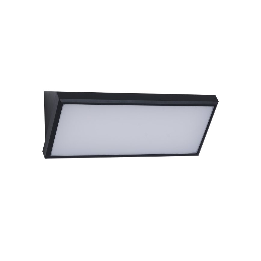 Brilagi - Aplica LED de exterior TRIANGLE, 42W, 230V, 3000/4000/6500K, 45 cm, negru, IP65