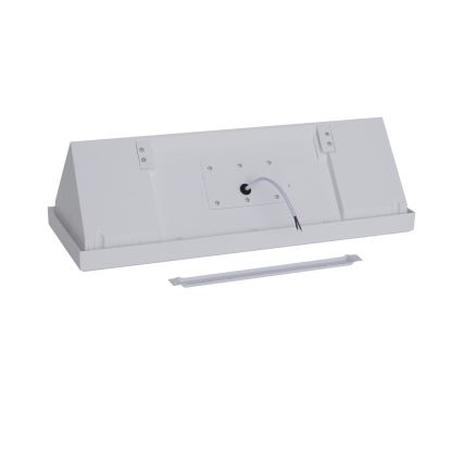 Brilagi - Aplica de perete LED pentru exterior cu senzor TRIANGLE LED/42W/230V 45 cm alb IP65