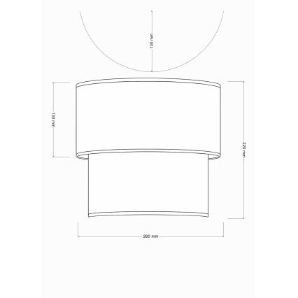 Brilagi - Aplică LED de perete BOHO ECO 1xE27/10W/230V bej