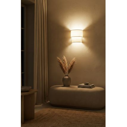 Brilagi - Aplică LED de perete BOHO ECO, 1xE27/10W/230V, crem
