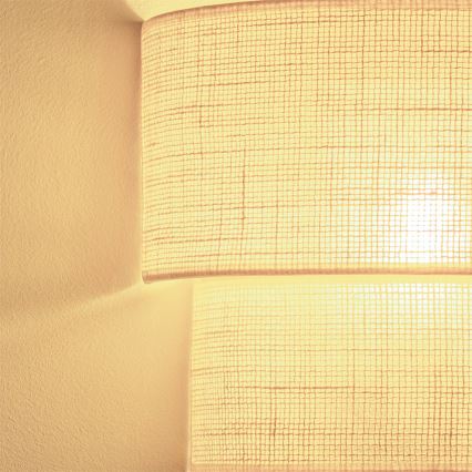 Brilagi - Aplică LED de perete BOHO ECO, 1xE27/10W/230V, crem