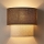 Brilagi - Aplica LED de perete BOHO ECO 1xE27/10W/230V maro/crem