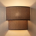 Brilagi - Aplica LED de perete BOHO ECO 1xE27/10W/230V maro