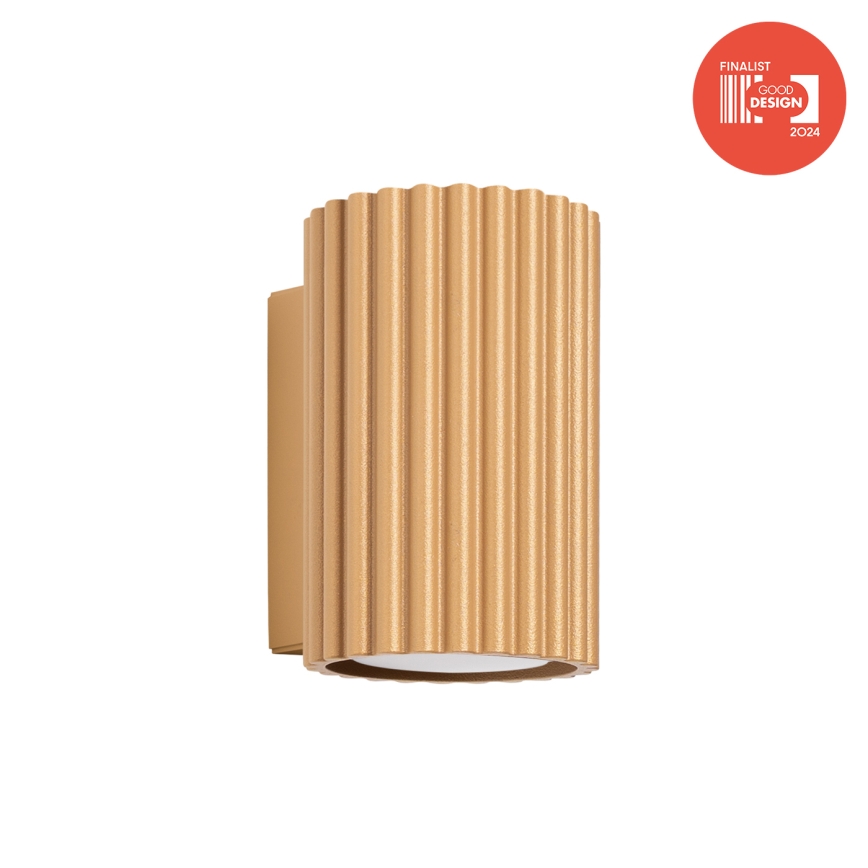 Brilagi - Aplica LED de perete CRESTO 1xGU10/10W/230V 10 cm aurie