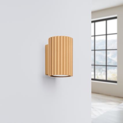 Brilagi - Aplica LED de perete CRESTO 1xGU10/10W/230V 10 cm aurie