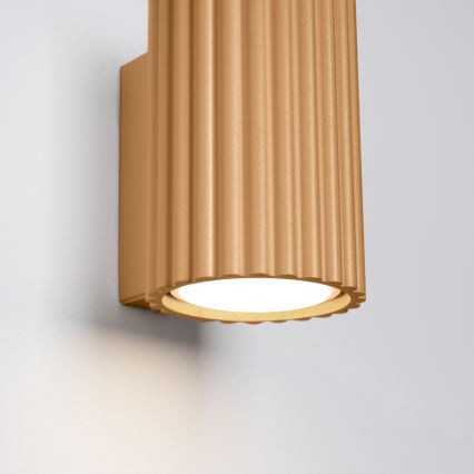 Brilagi - Aplica LED de perete CRESTO 1xGU10/10W/230V 10 cm aurie