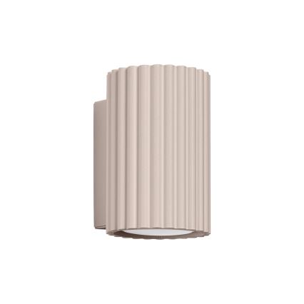 Brilagi - Aplică LED de perete CRESTO 1xGU10/10W/230V 10 cm taupe