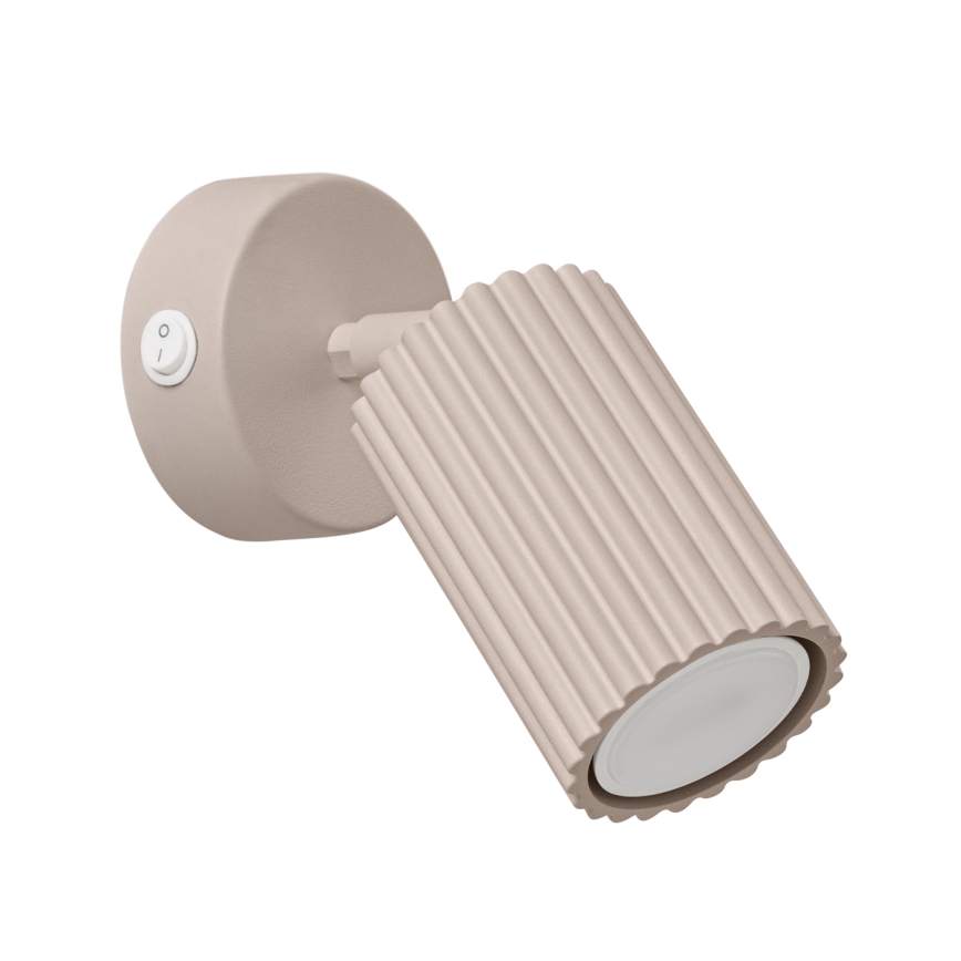 Brilagi - Aplica LED de perete CRESTO, 1xGU10/10W/230V, taupe