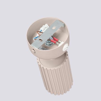 Brilagi - Aplica LED de perete CRESTO, 1xGU10/10W/230V, taupe