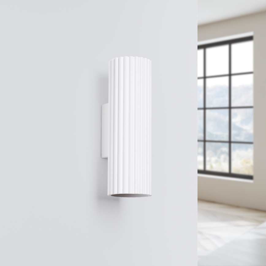 Brilagi - Aplică LED de perete CRESTO, 2x GU10/10W/230V, 20 cm, albă