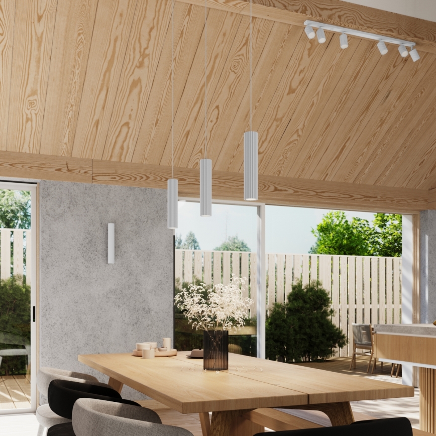 Brilagi - Aplică LED de perete CRESTO 2xGU10/10W/230V 30 cm albă