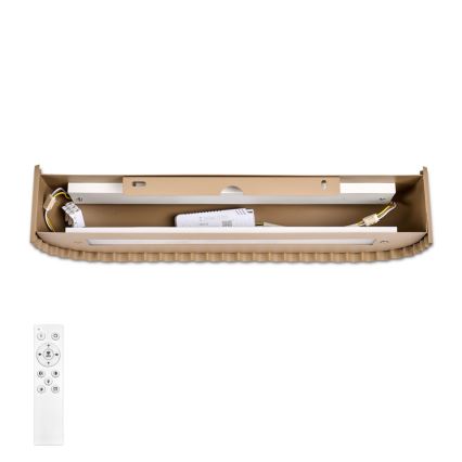 BRILAGI - Aplica de perete LED reglabilă FALCON MODERN LED/14W/230V 3000-6000K 40 cm bej + telecomandă