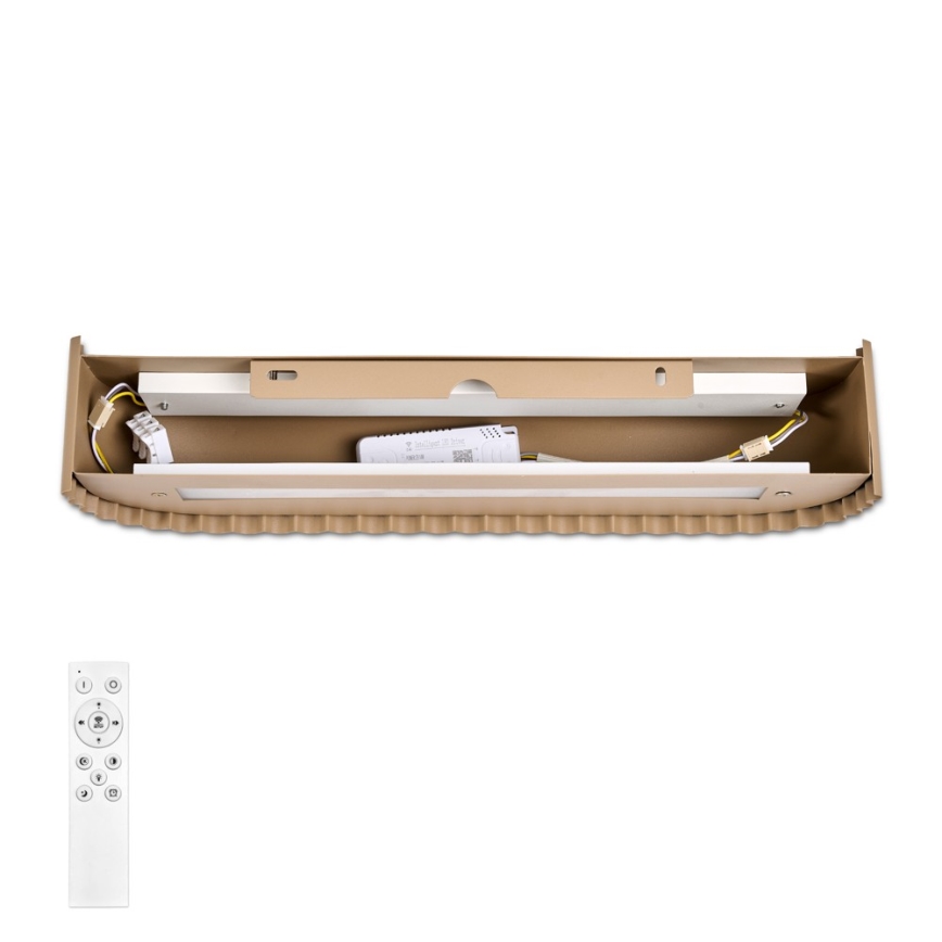 BRILAGI - Aplica de perete LED reglabilă FALCON MODERN LED/14W/230V 3000-6000K 40 cm bej + telecomandă