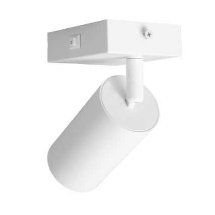 Brilagi - LED RGBW Aplică spot de perete reglabilă cu întrerupător SELE 1xGU10/4,8W/230V 3000K albă + telecomandă
