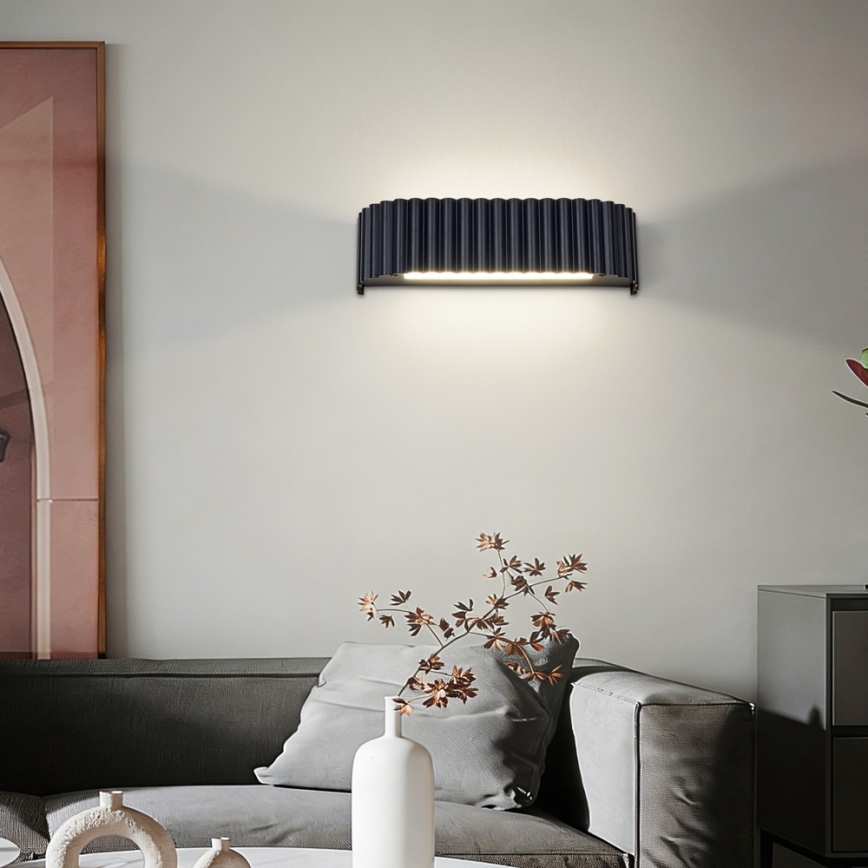 BRILAGI - Aplică de perete LED FALCON MODERN LED/10W/230V 30 cm 3000/4500/6000K neagră