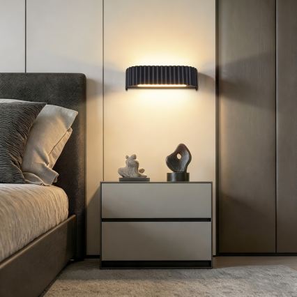BRILAGI - Aplică de perete LED FALCON MODERN LED/10W/230V 30 cm 3000/4500/6000K neagră