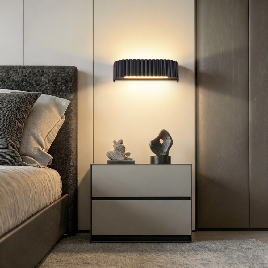 BRILAGI - Aplică de perete LED FALCON MODERN LED/10W/230V 30 cm 3000/4500/6000K neagră