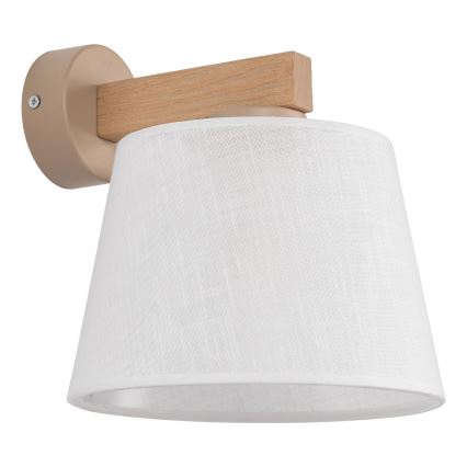 BRILAGI - Aplica LED de perete LATTE SABIA 1xE27/15W/230V pin/alb