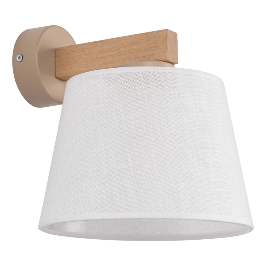BRILAGI - Aplica LED de perete LATTE SABIA 1xE27/15W/230V pin/alb