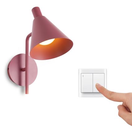 Brilagi - Aplică LED de perete LUCERA, 3W, 230V, roz