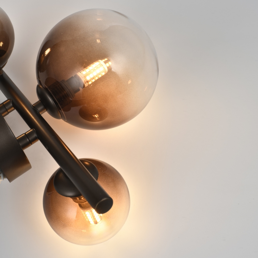 Brilagi - Aplica LED de perete MILLA 3xG9/3W/230V maro/maro fumuriu