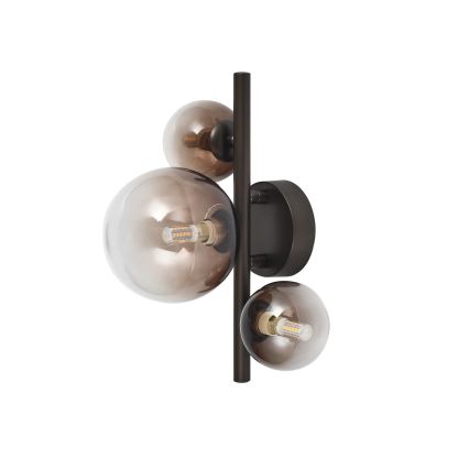 Brilagi - Aplica LED de perete MILLA 3xG9/3W/230V maro/maro fumuriu